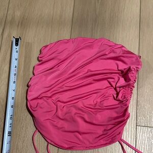 Express Fuchsia Ruched Top